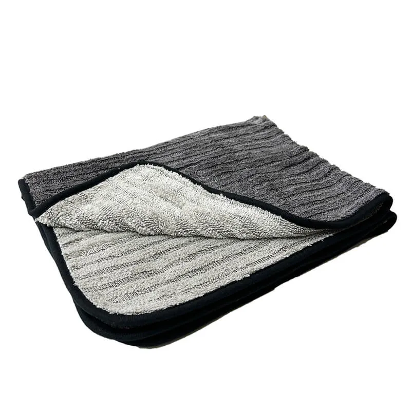 Wholesale:30 Pcs Twisted Loop & Fleece Combo Drying Towel