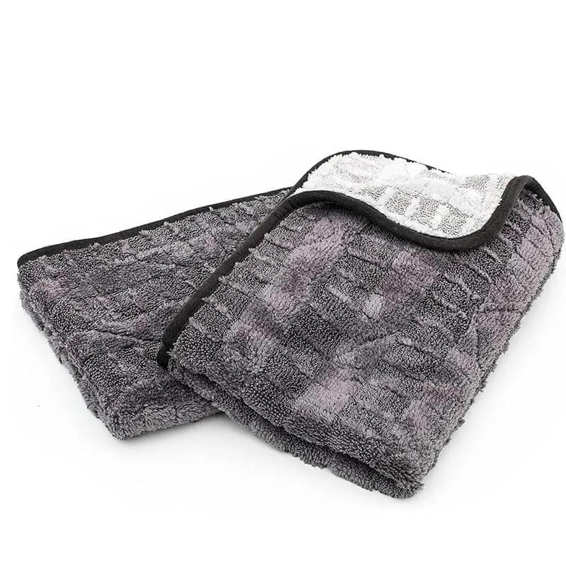 Wholesale:30 Pcs Twisted Loop & Fleece Combo Drying Towel