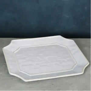 WHT RECT TRAY - VIDA CHARLESTON