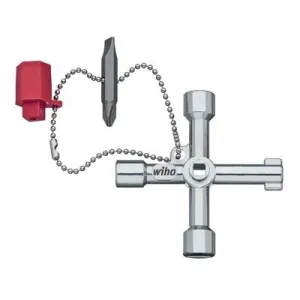 Wiha® Tools Pen Style Control Cabinet Keys, 3 in, 21103