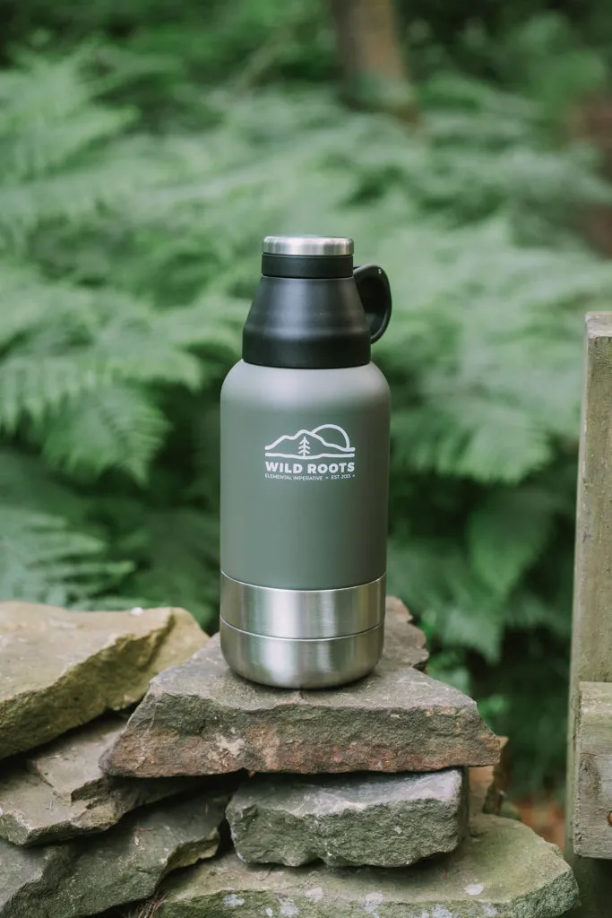 Wild Roots Pro Brew Flask Bottle 900ml Vacuum Insulated
