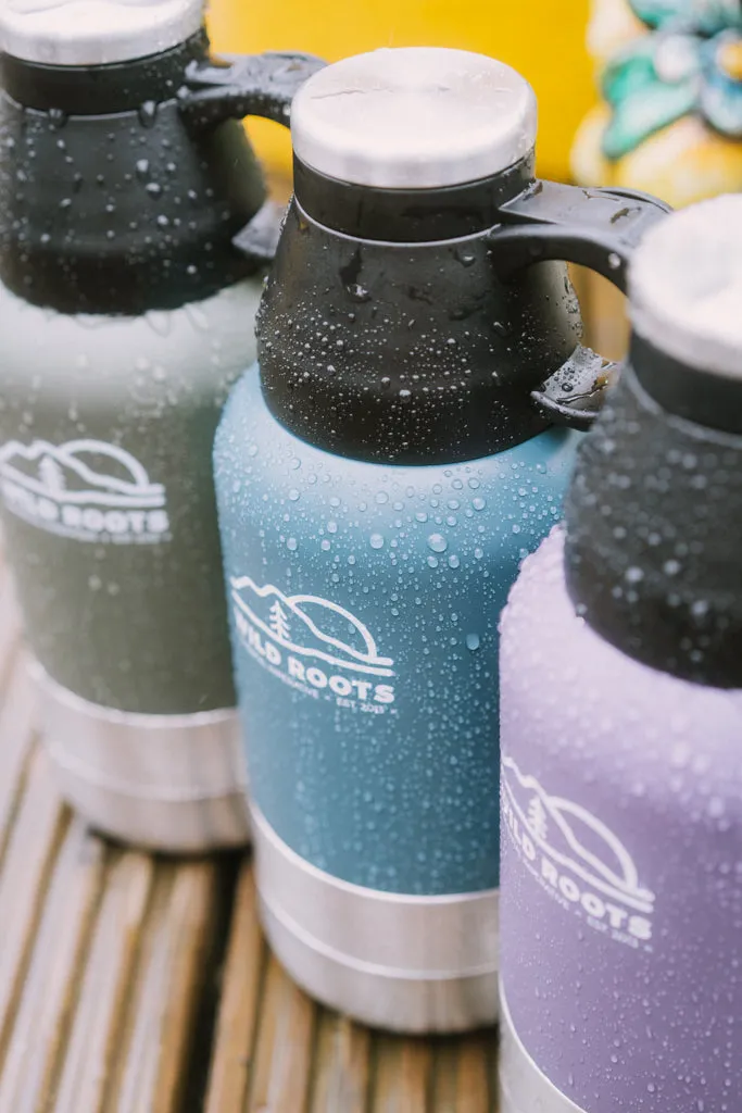 Wild Roots Pro Brew Flask Bottle 900ml Vacuum Insulated