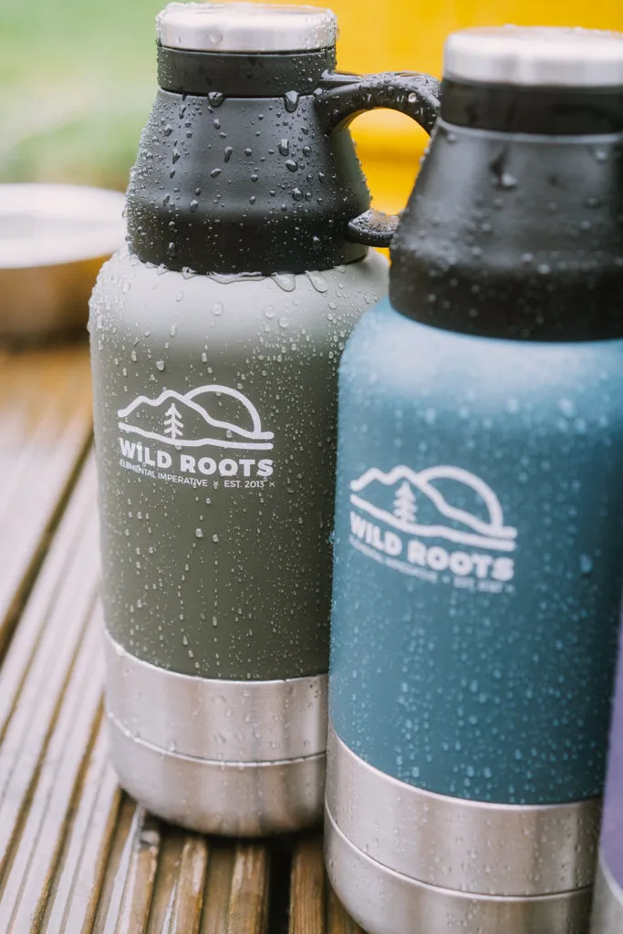 Wild Roots Pro Brew Flask Bottle 900ml Vacuum Insulated