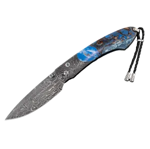 William Henry Blue Fusion Pocket Knife