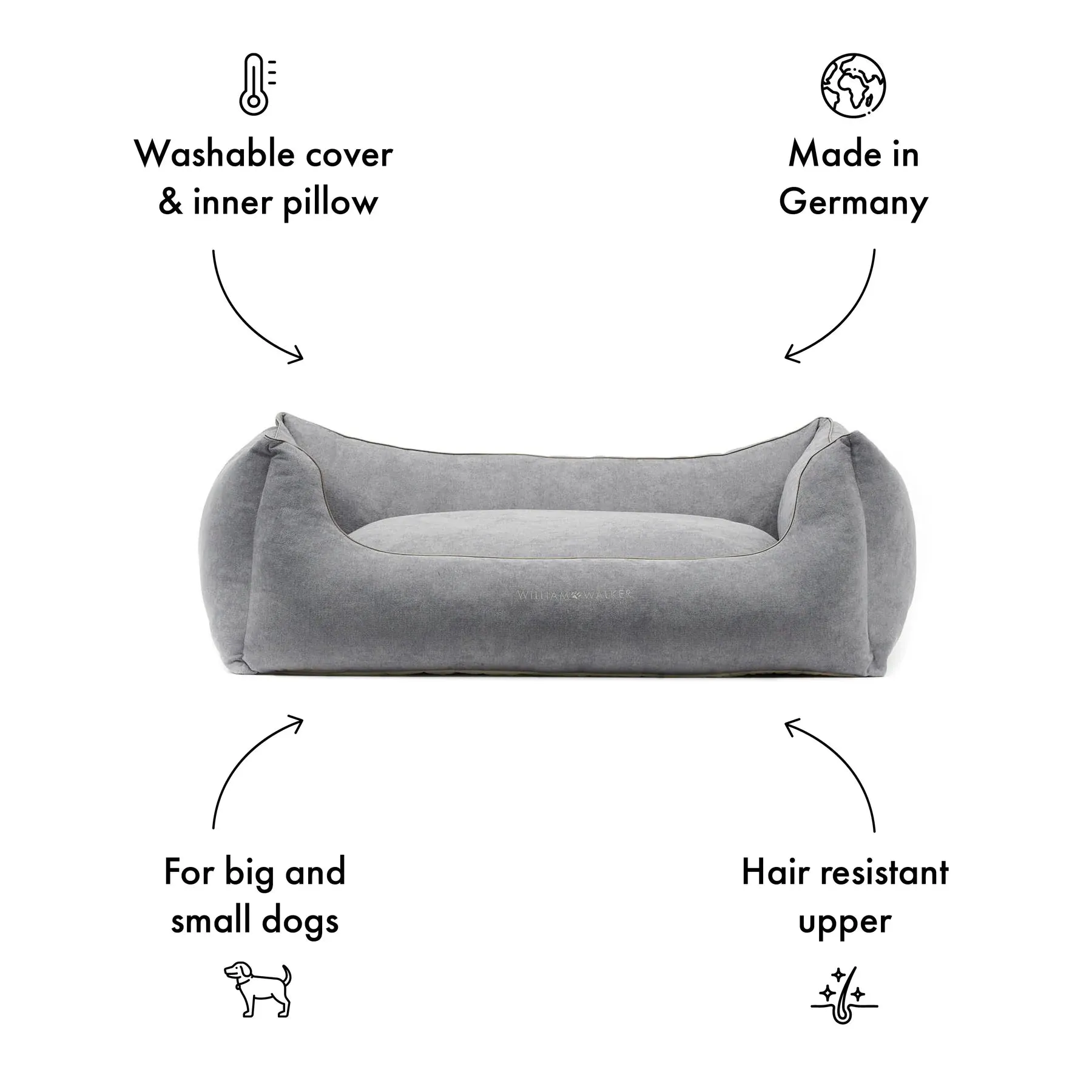 William Walker The Cloud Dog Bed
