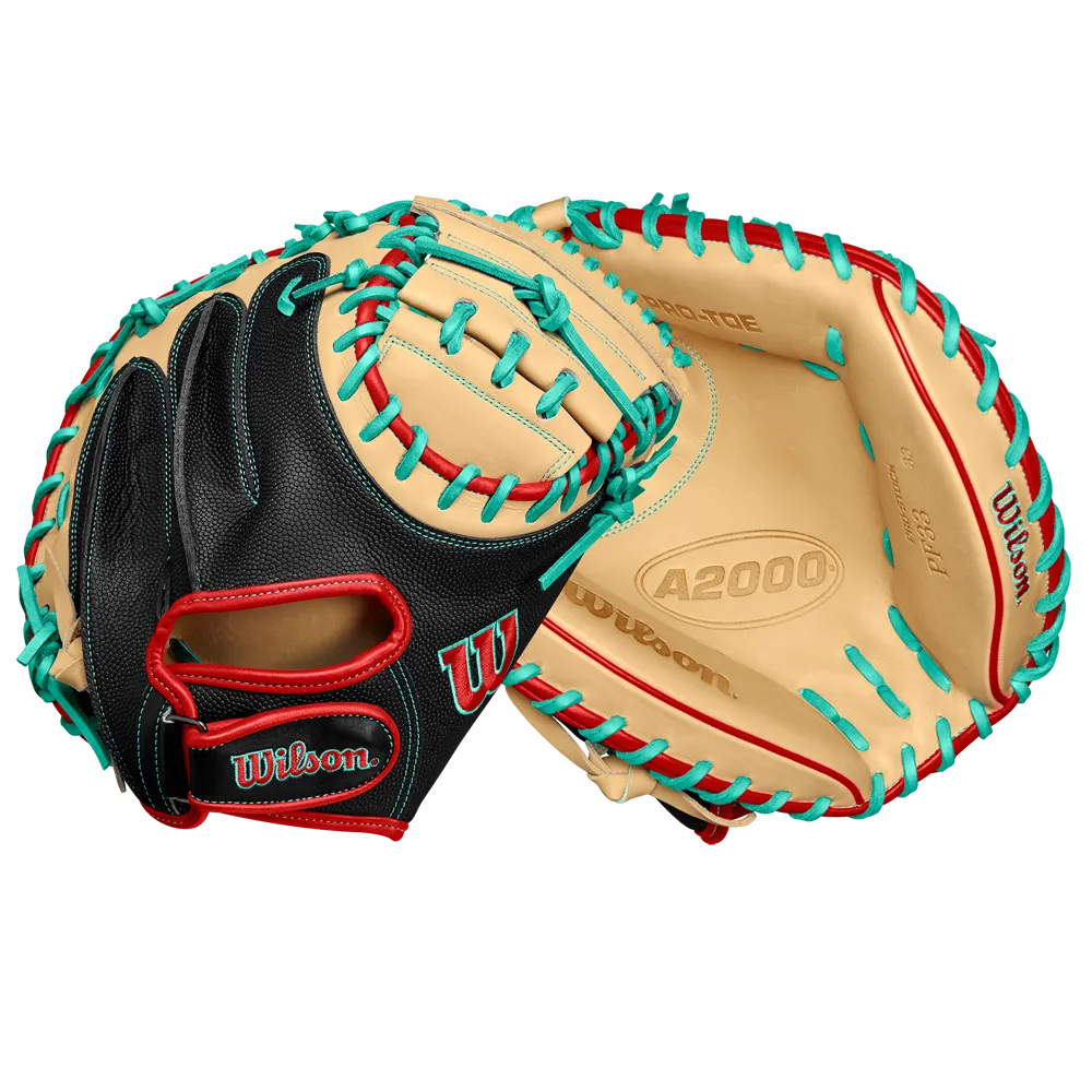 Wilson A2000 PF33SS 33" Baseball Catcher's Mitt - FALL 2024: WBW10270833