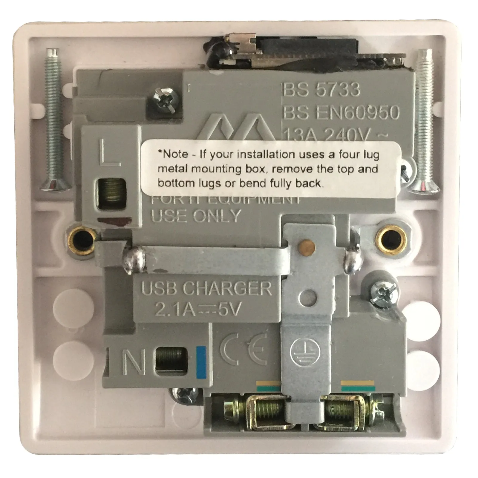 Wireless GSM Audio Monitor & Sound Recorder In Dual USB Wall Socket Charger