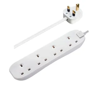 Wireless Wi-Fi Audio Spy Bug Sound Activated Recorder in AC Mains Extension Lead Unlimited Range / Live Stream / Download / Push Notification