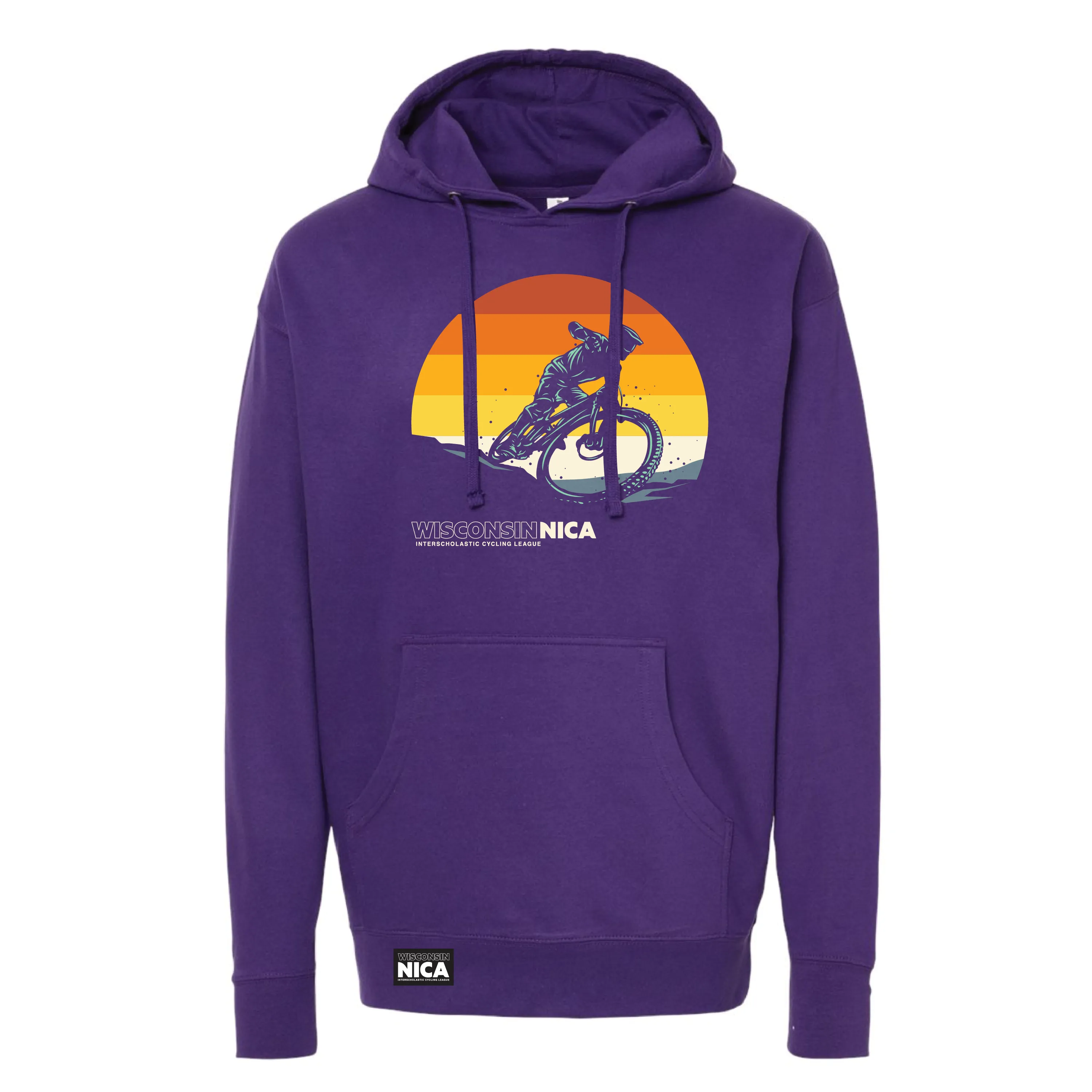 Wisconsin NICA Sunset Shred Hoodie