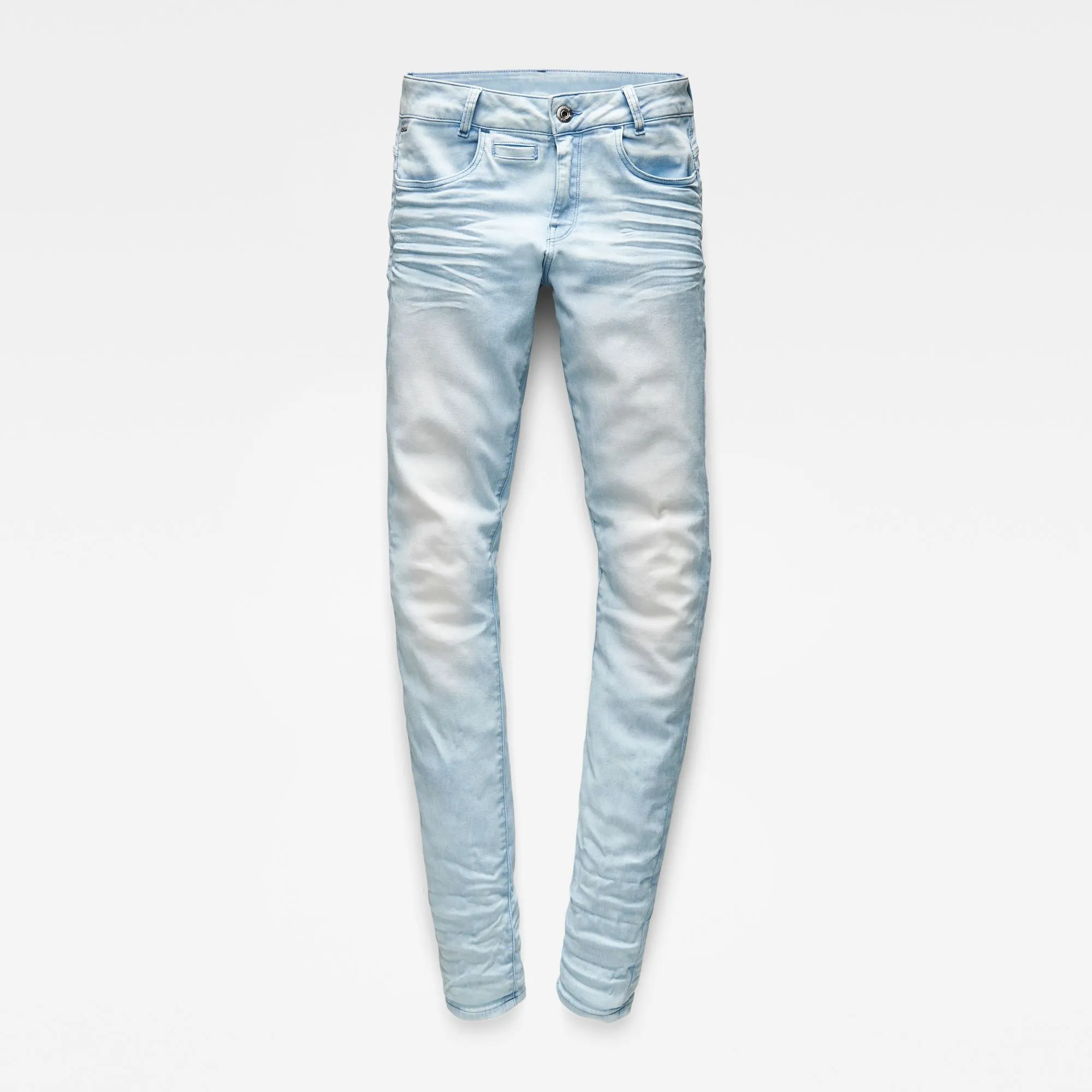 Woman’s  D-Staq 5-Pocket Mid Skinny Sea Color