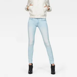 Woman’s  D-Staq 5-Pocket Mid Skinny Sea Color