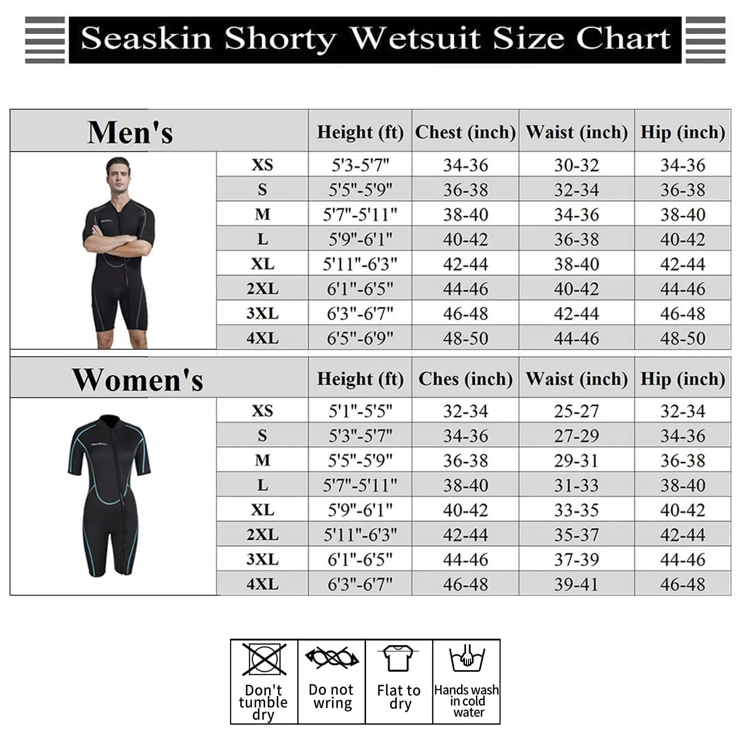 Womens 3mm Shorty Wetsuit, Premium Neoprene Front Zip Short Sleeve Diving Wetsuit Snorkeling Surfing (Women Black, L)