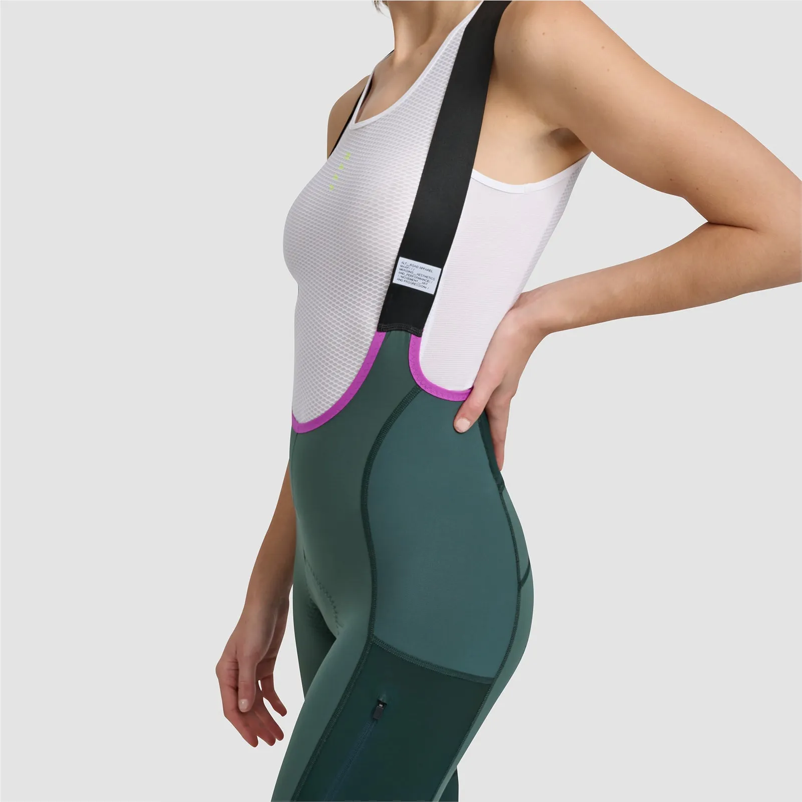 Women's Alt_Road Cargo Bib Cypress Green