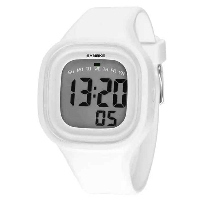 Women's Silicone LED Light Digital Sport Wrist Watch