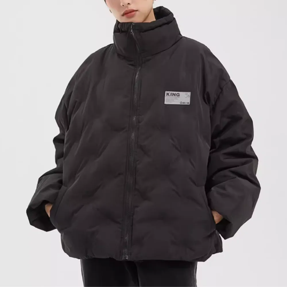 Women's Solid Mesh Down Jacket