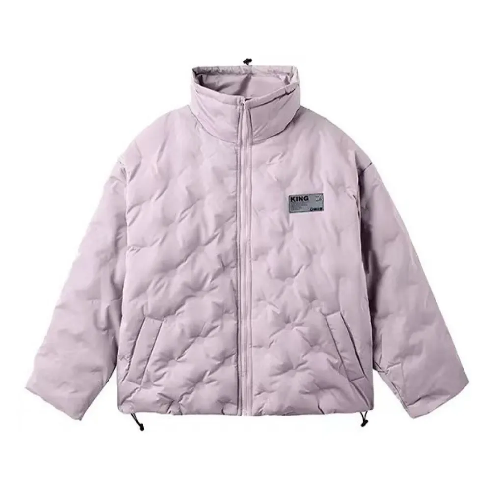 Women's Solid Mesh Down Jacket