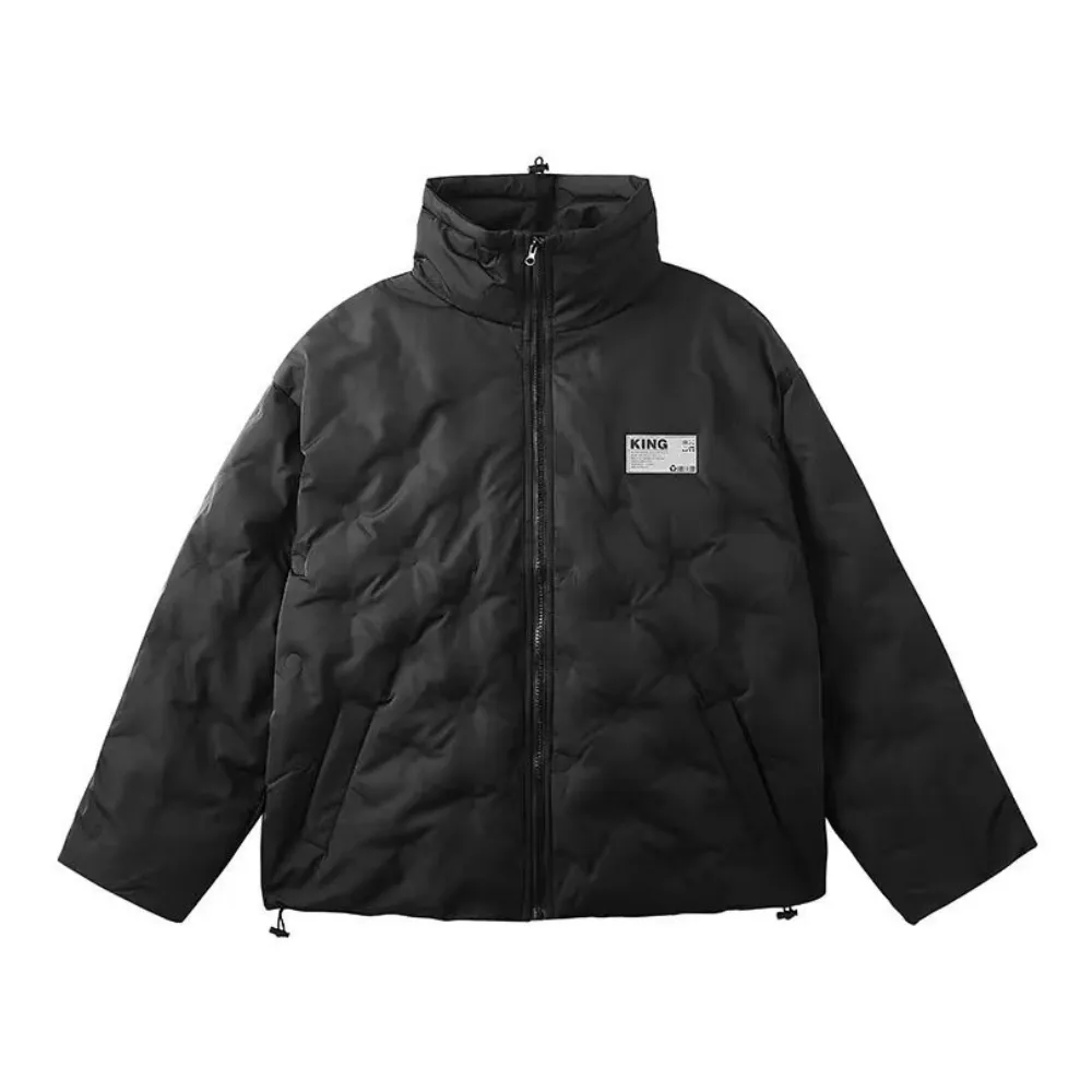 Women's Solid Mesh Down Jacket