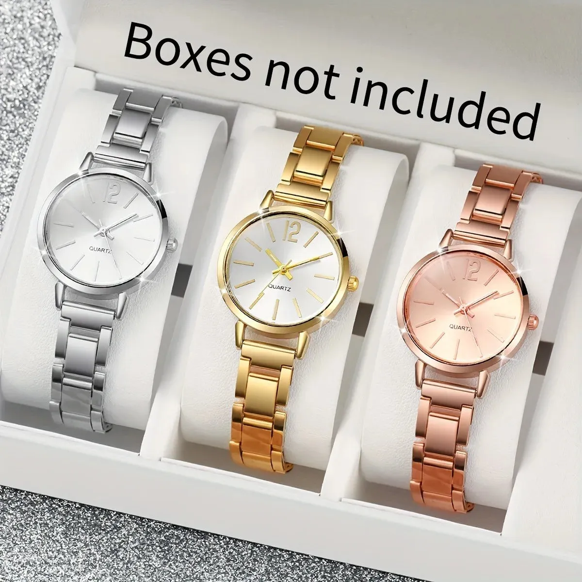 Women's Steel Strap Quartz Wrist Watch