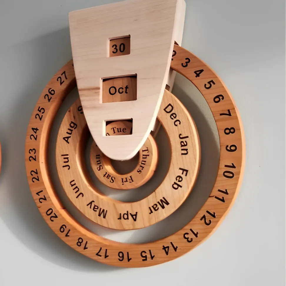 Wooden Perpetual Calendar