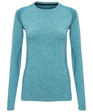 WORKWEAR SAMPLE SALE 2024 -  TR203 Tri Dri Ladies Long sleeve top - Turquoise - Size Small