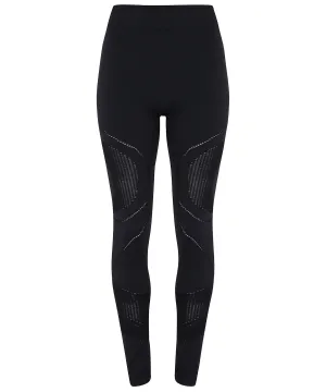 WORKWEAR SAMPLE SALE 2024 -  TR207 Tri dri Seamless Leggings - Black- Size XS