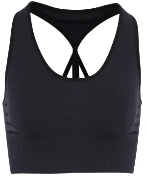 WORKWEAR SAMPLE SALE 2024 -  TR208 Tri Dri Seamless Sports Bra - Black - Size XS