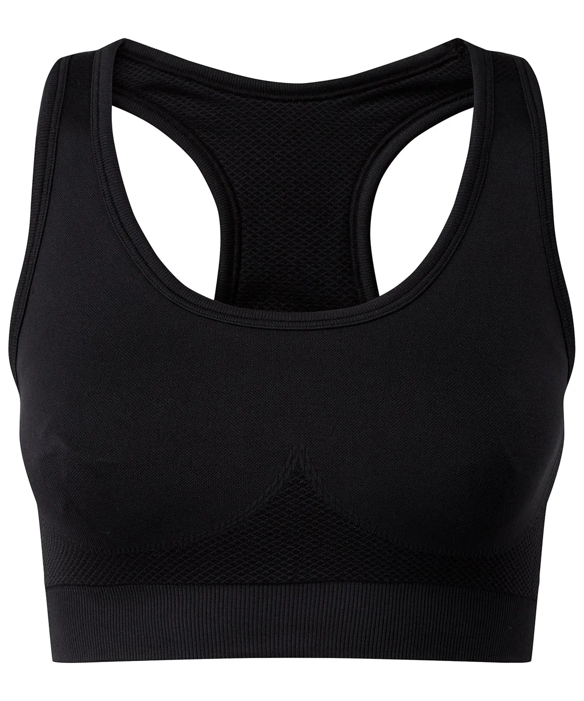 WORKWEAR SAMPLE SALE 2024 -  TR214 Tri Dri Seamless Sports Bra - Black - Size XS