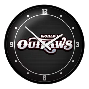 World of Outlaws: Modern Disc Wall Clock