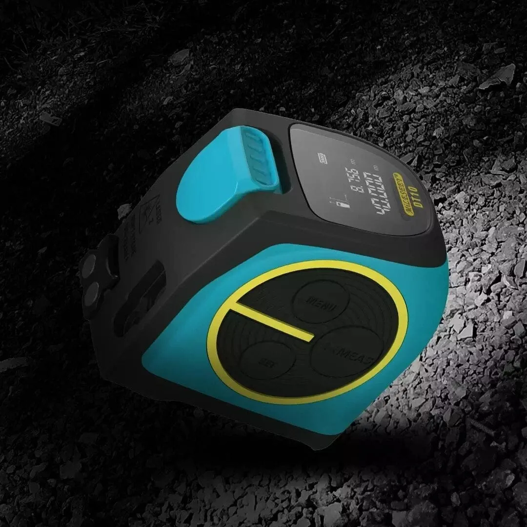 Xiaomi Mileseey DT10 Laser Rangefinder Tape Measure 2-in-1 Digital Laser Measure with LCD Digital Display,Magnetic Hook