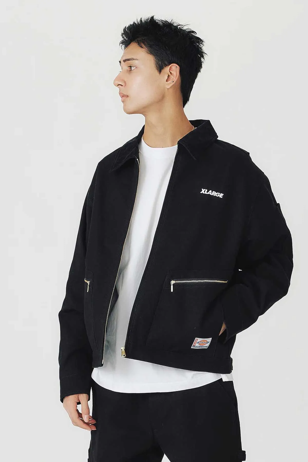 XLARGE × DICKIES WORK JACKET - BLACK