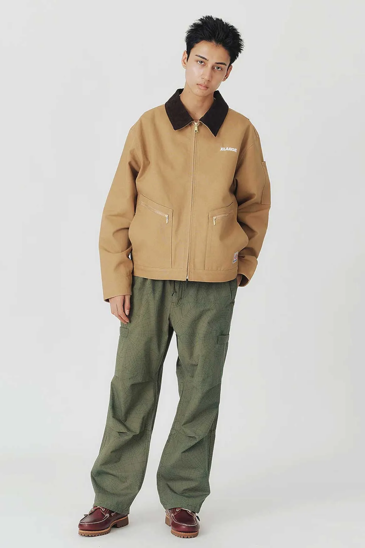 XLARGE×DICKIES WORK JACKET - Beige