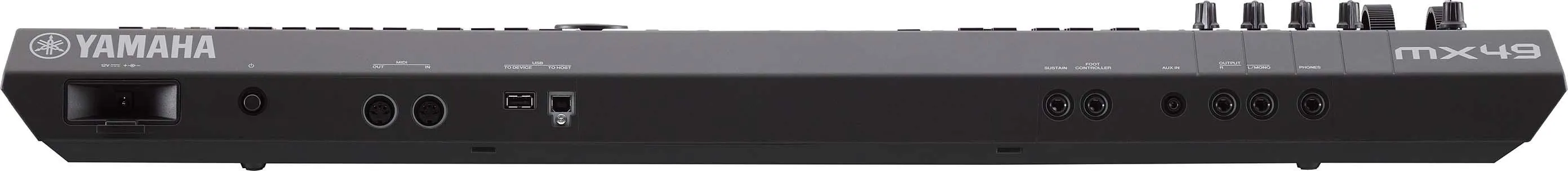 Yamaha MX49 MKII Synthesizer Keyboard 49 Keys - Black