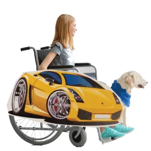 Yellow Sports Car