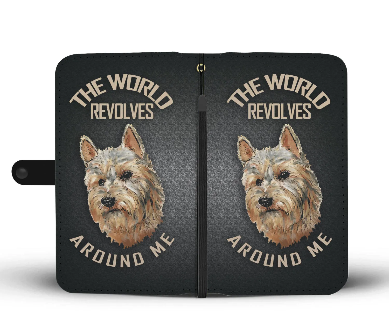 Yorkie World Phone Case Wallet