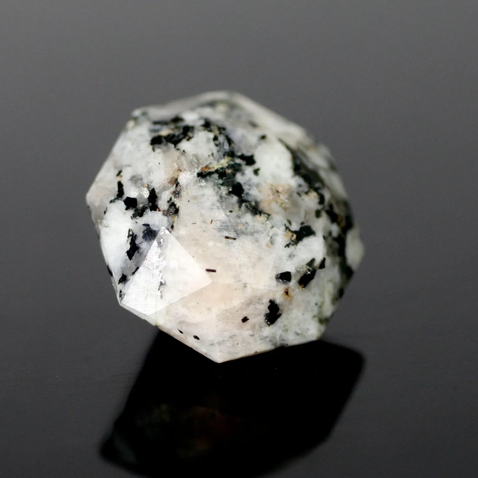 Your Stone - Faceted - Set in a Modern Style Pendant - Sterling Silver