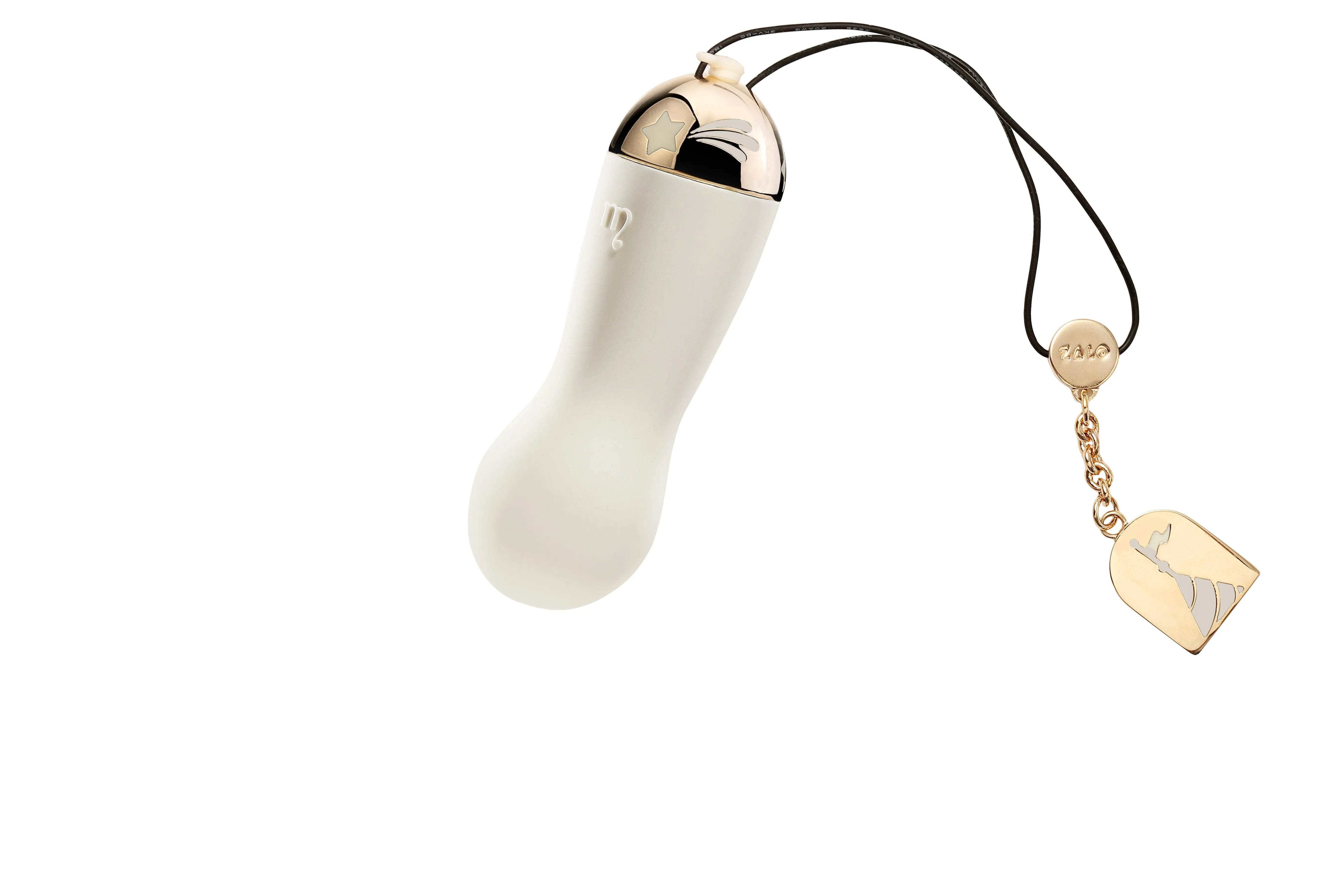 ZALO Baby Star Bullet App-controlled Rechargeable Vibrator Vanilla White