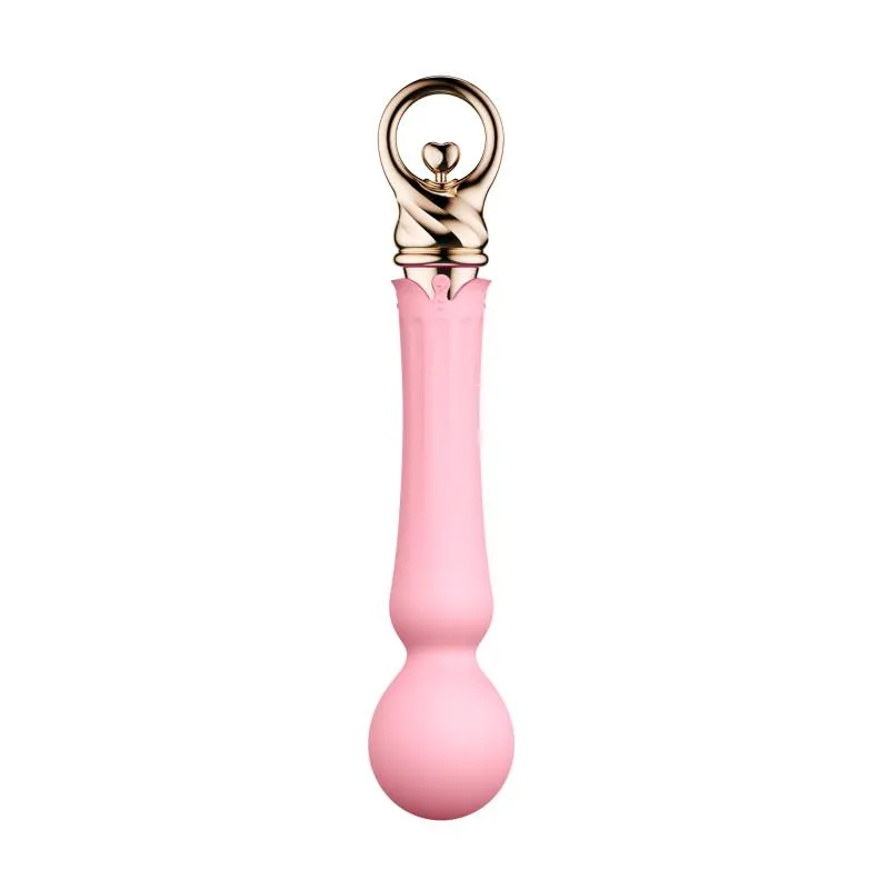 ZALO Confidence Pre-Heating Rechargeable Wand Massager Fairy Pink