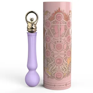 ZALO Confidence Pre-Heating Rechargeable Wand Massager Fantasy Violet