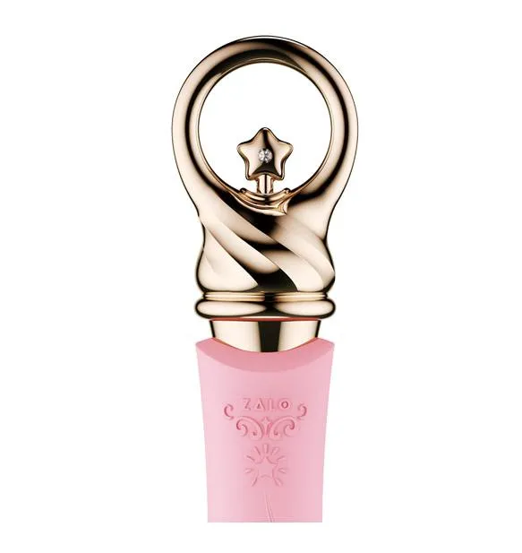 ZALO Courage Pre-Heating Rechargeable G-spot Massager Fairy Pink