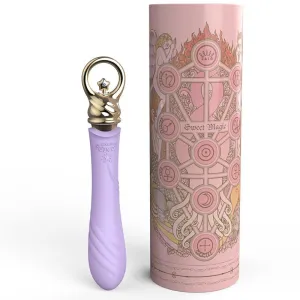 ZALO Courage Pre-Heating Rechargeable G-spot Massager Fantasy Violet
