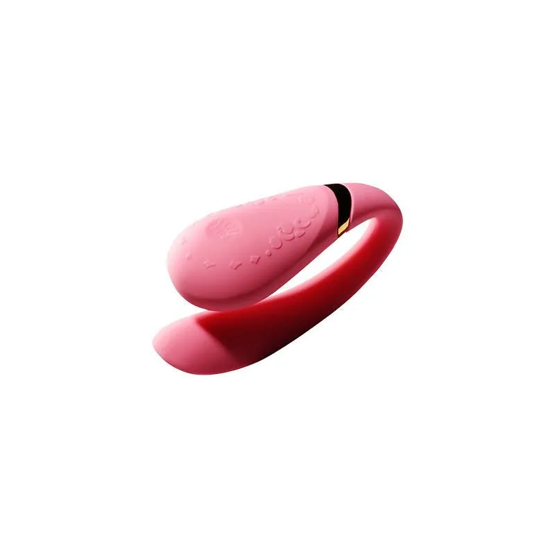 ZALO Fanfan App-controlled Rechargeable Couples Massager Rogue Pink