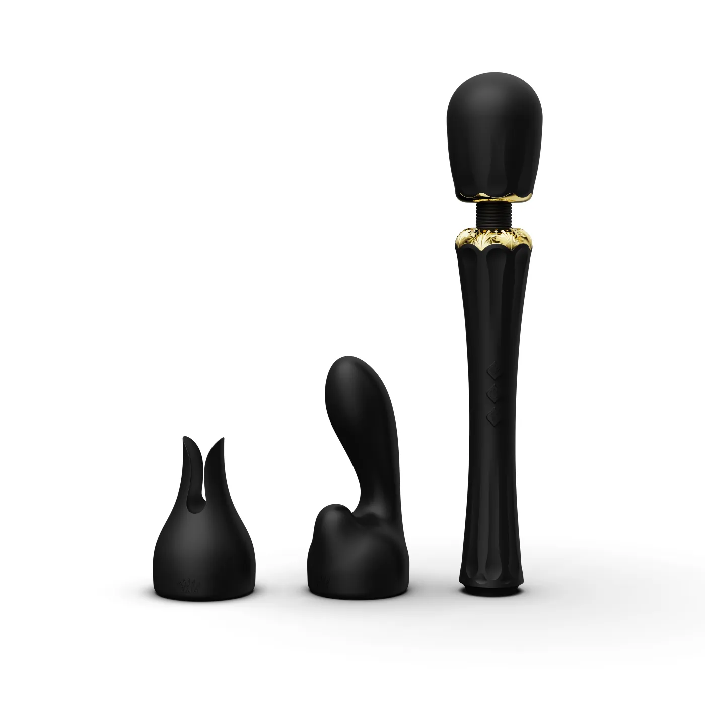 ZALO Kyro Wand Massager Obsidian Black