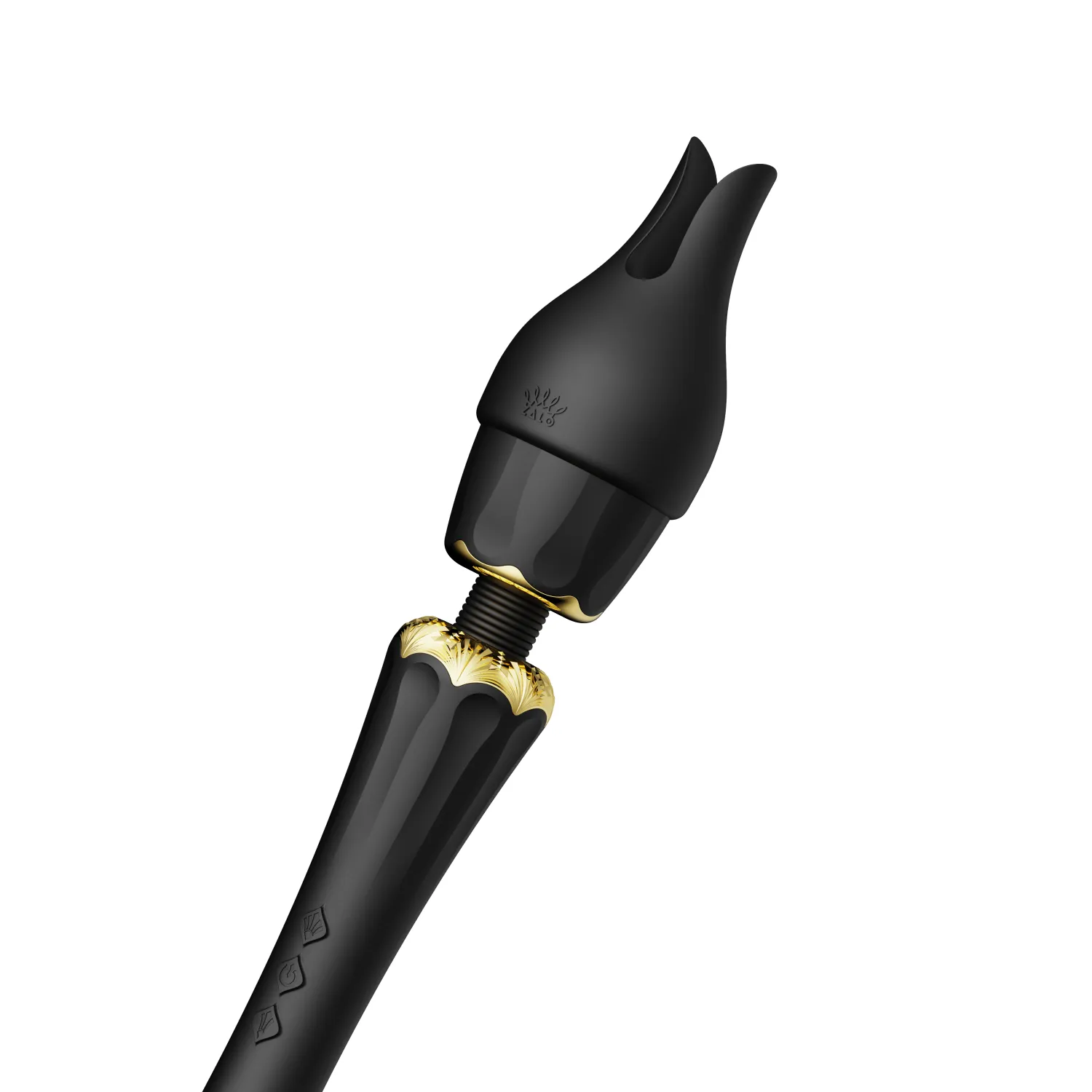 ZALO Kyro Wand Massager Obsidian Black